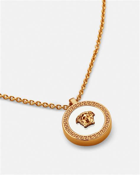 Versace Collana con pendente Medusa 